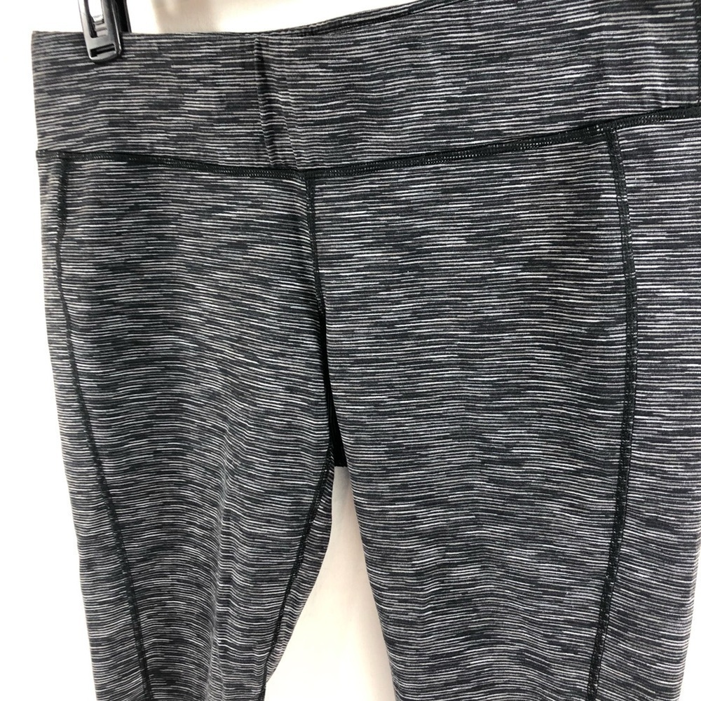 Lucy PowerMax Bermuda Short Legging Sz XL Grey Space Dye Mid Thigh X Training Co - Picture 10 of 10